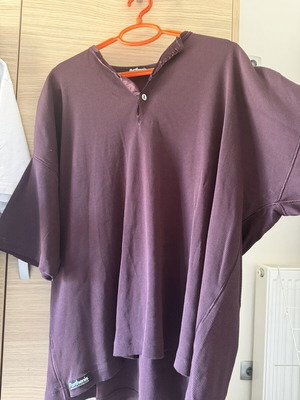 Parthenis men's shirt new, brown and red, one size