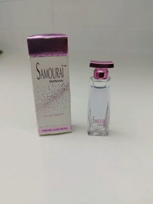 Samurai woman EDT new, mini perfume 5 ml