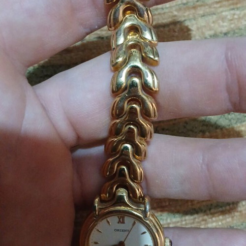 Orient Watch Co. Vintage OWZ2-L00 women's watch used, gold color