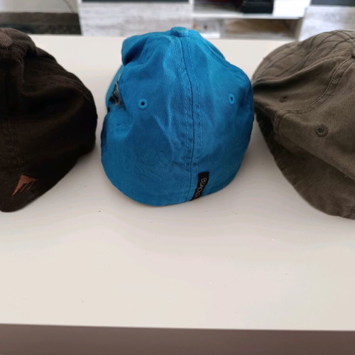 Hats used, pack of 3, Billabong and Emerica casual