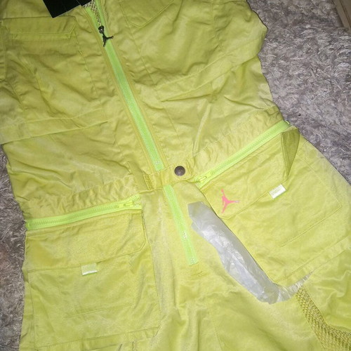 Jordan one-piece new, size S, green fluo, waterproof