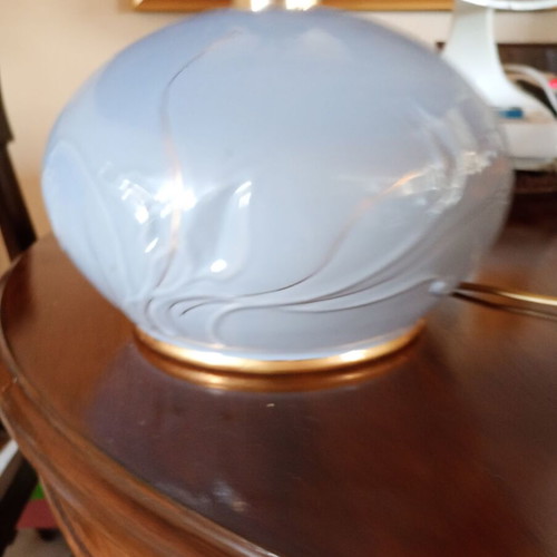 Porcelain table lamp like new, height 0.48 m