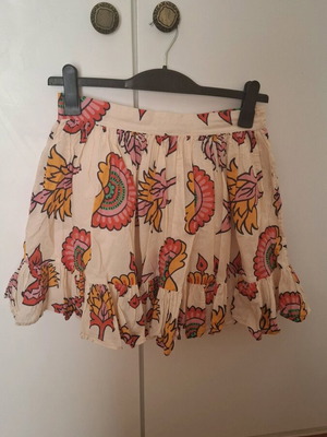 Mini skirt Karavan large with zipper like new