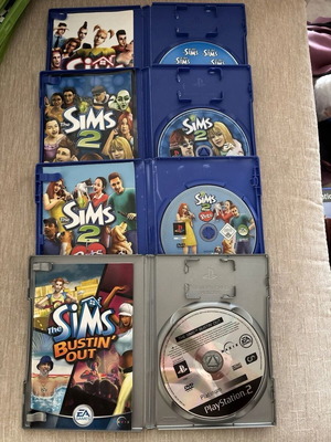 The Sims PlayStation 2 PS2 bundle used, PAL