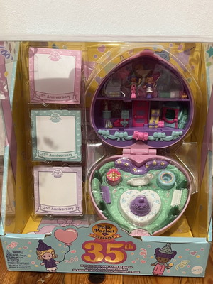 Polly Pocket 35th Anniversary Partytime Stamper καινούριο, αδάνειστο