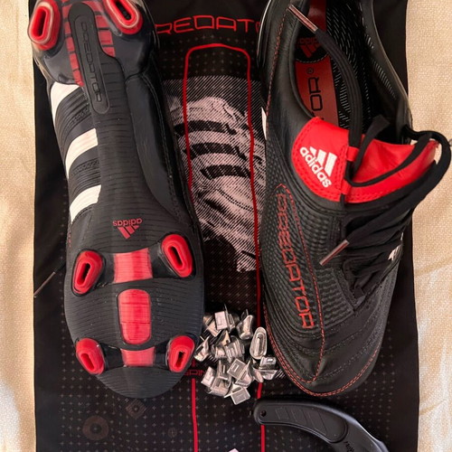 Adidas Predator 2010 new black football shoes size 41