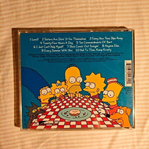 The Simpsons The Yellow Album CD like new
