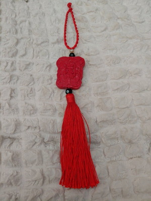 Red good luck charm from China like new