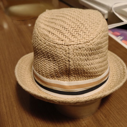 Orchestra straw hat baby boy 12-18 months like new