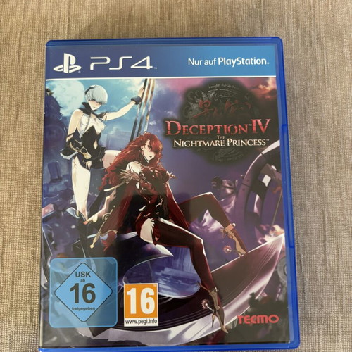 Deception IV Nightmare Princess PlayStation 4 game used