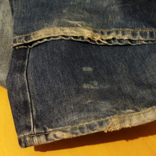 Lee men's pants used, size W30-36, blue