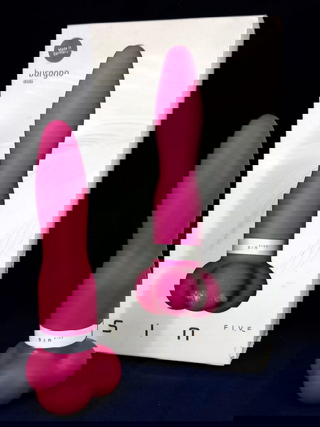 SINFIVE DILDO BURGONO RASPBERRY