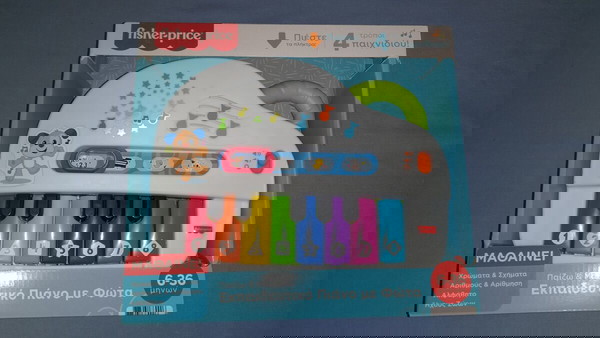 FISHER PRICE ΕΚΠΑΙΔΕΥΤΙΚΟ ΠΙΑΝΟ ΜΕ ΦΩΤΑ