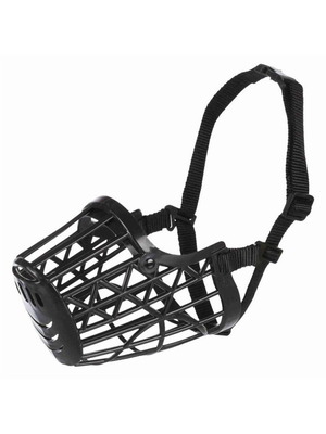 Trixie Plastic Muzzle Black new