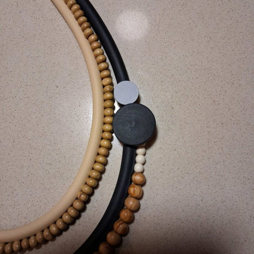 Women's statement necklace like new, boho modern geometric style