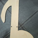 Wooden note new
