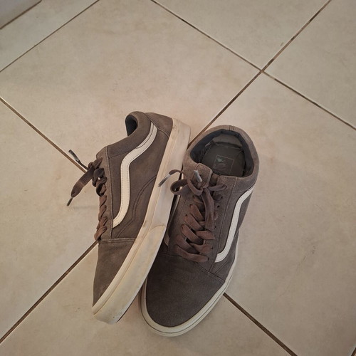 Vans Old Skool sneakers size 42 used, grey suede
