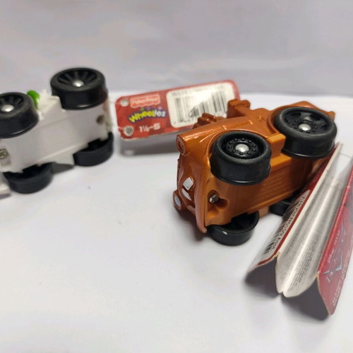 Fisher Price Wheelies Cars Set Francesco & Mater new