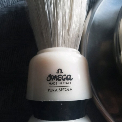 Vintage shaving set like new, inox