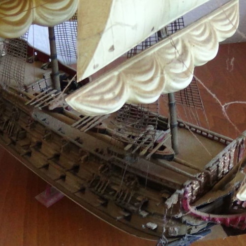 Prince sailing ship model used, assembly kit