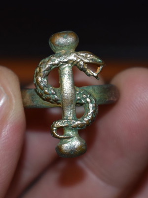 German patriotic items used 1914-1945, silver-plated bronze