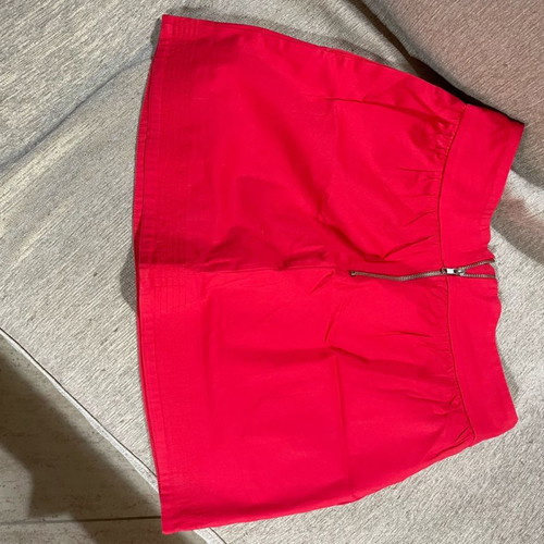 BSB red skirt used, size L