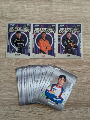 Topps F1 Turbo Attax 2025 Formula 3 Cards pack of 18 like new