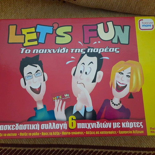 Let's Fun board game like new
