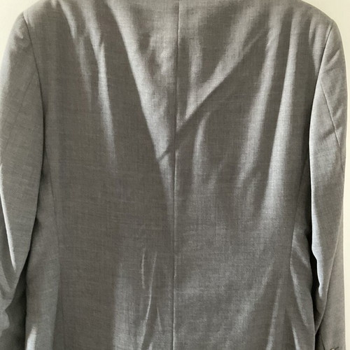 Studio 0001 by Gianfranco Ferré double-breasted suit, gray, size M