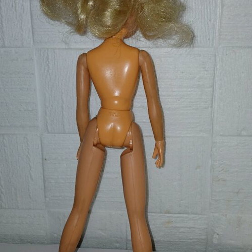 Sindy Pedigree doll used with dress, shoes, hat, and stand