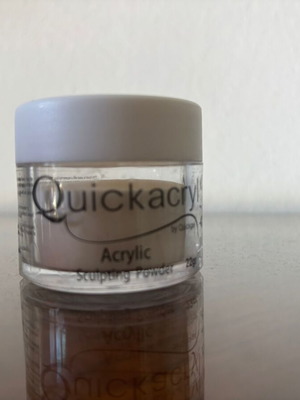 Quickacryl Acrylic Sculpting Powder used acrylic powder 22g