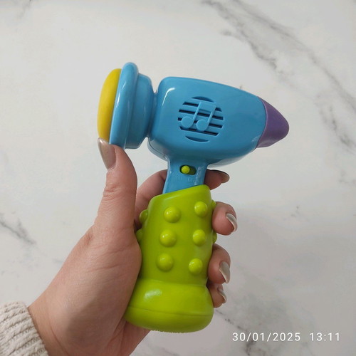 Playgro musical hammer like new with funny sounds for ages 1-3