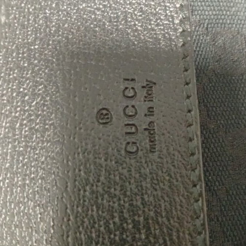 Gucci GG Canvas Waist Bum Belt Bag black, like new
