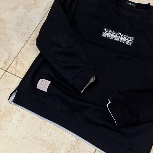 Frank Tailor men's black sweatshirt like new, size Large