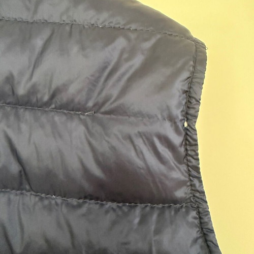 Moncler women's blue vest used, size L