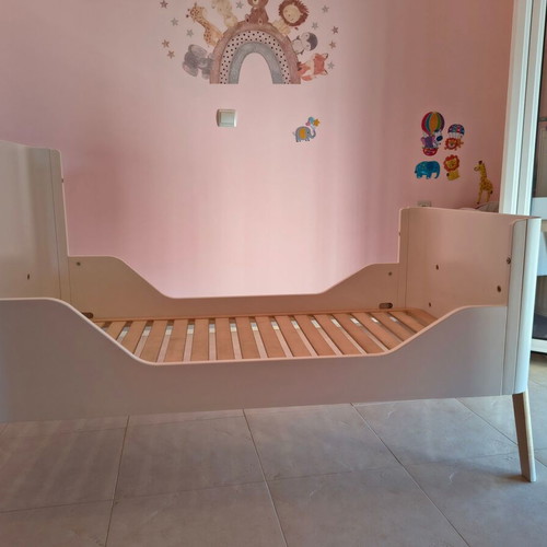 TROLL NURSERY baby cot 0-6 years, 2 in 1 convertible bed
