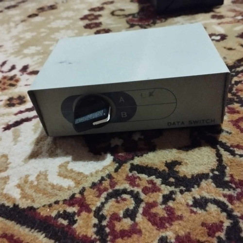 2-Way Manual Centronics Data Transfer Switch like new, vintage