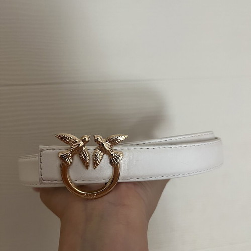 Pinko white belt like new, size 60