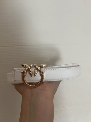 Pinko white belt like new, size 60