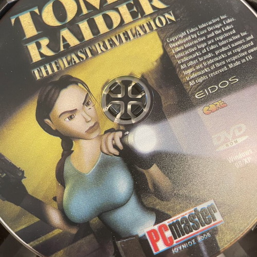 Tomb Raider The Last Revelation PC DVD used, collectors edition