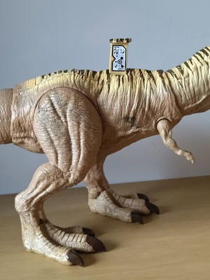 Jurassic World Trackers Hunt 'n Chomp Tyrannosaurus Rex action figure like new
