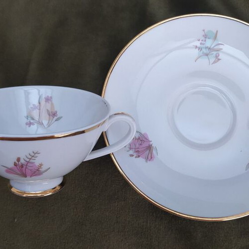 Vintage Fürstenberg porcelain coffee/tea set like new, 11 pieces