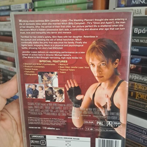 Enough DVD used, action adventure drama with subtitles