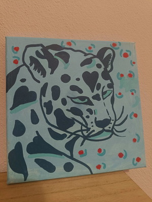 Handmade canvas new 20×20 cm painted