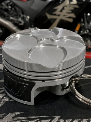 Wössner Hayabusa piston keychain PETG-CF 3D printed