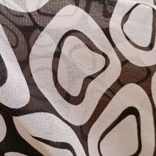 Blouse with transparency size S like new