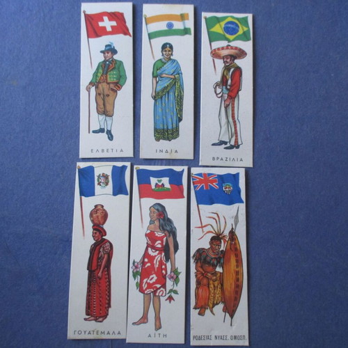 Melo stickers used, national costumes, sold separately