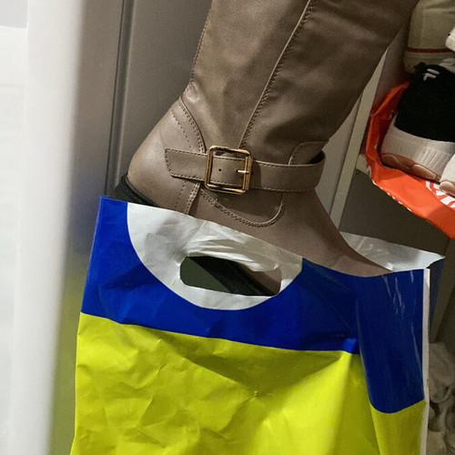 Boots new with belt detail on ankle size 38