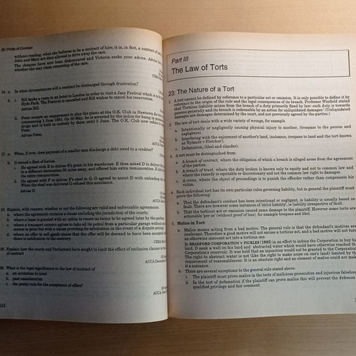 Business law 6th edition used, English