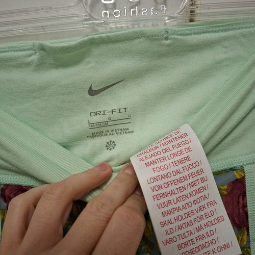 Nike Kids Floral Leggings L new multicolor